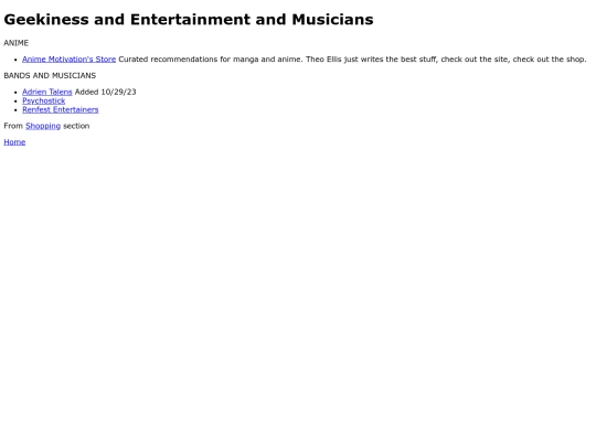 entertainment screenshot