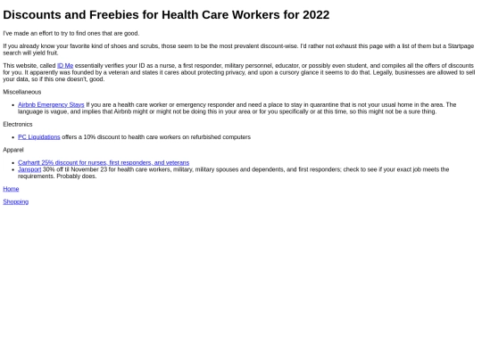 healthcarefreebies screenshot