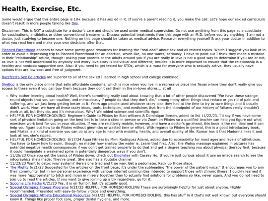healthnexercise screenshot