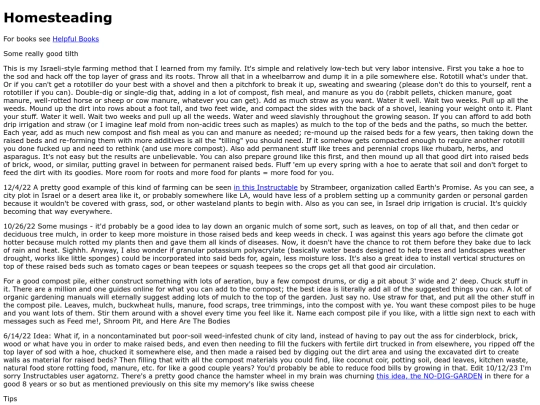 homesteading screenshot