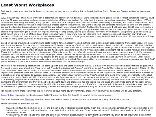 leastworstworkplaces screenshot