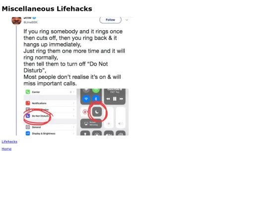 miscellaneouslifehacks screenshot