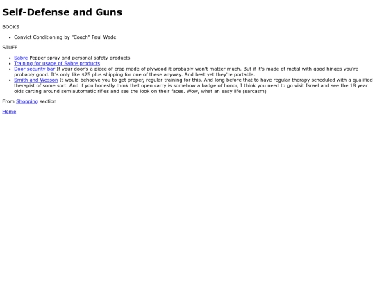 selfdefense screenshot