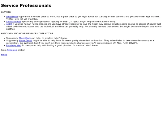 servicepros screenshot