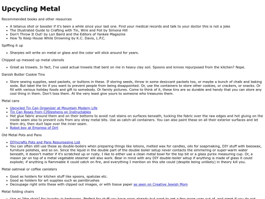 upcyclingmetals screenshot