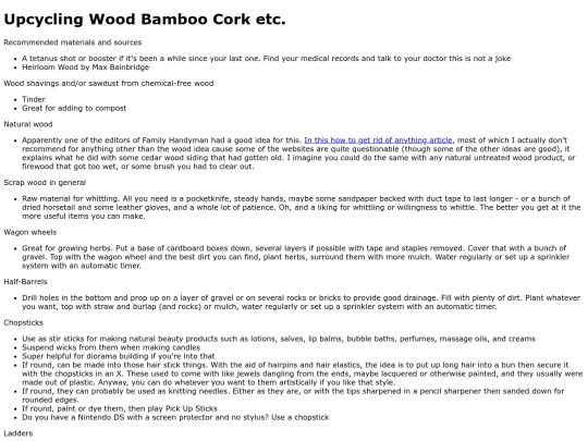 upcyclingwoodnbamboo screenshot