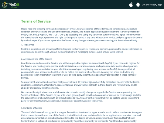 popdq/term-conditions screenshot