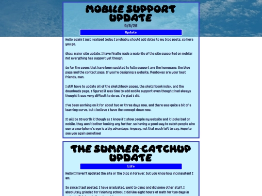 blog/1 screenshot