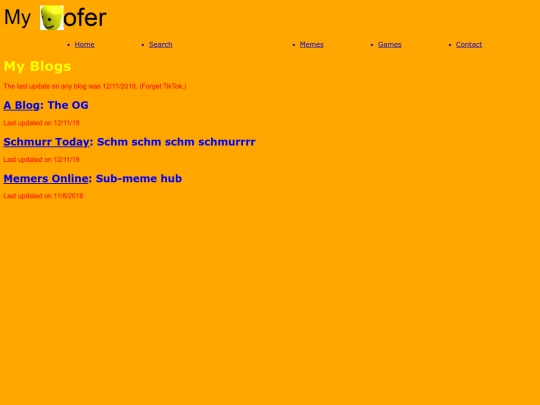 blogs screenshot