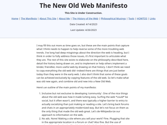 manifesto screenshot