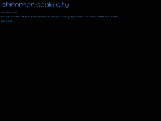 not_found screenshot
