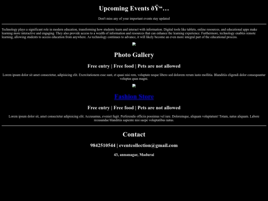 event/event screenshot