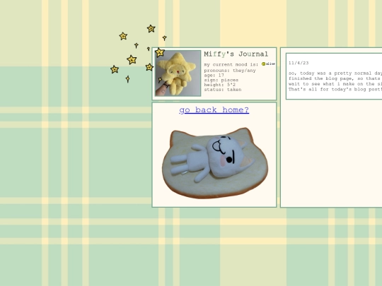 blog screenshot