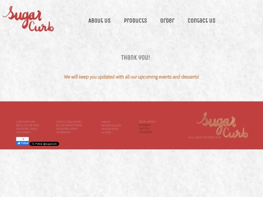 thankyounewsletter screenshot