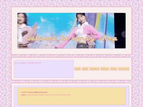 email screenshot