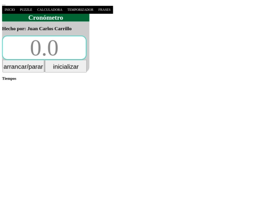 BOOTSTRAP/Temporizador - Juan Carrillo screenshot