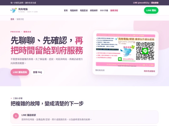 service-process screenshot