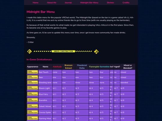 MidnightBarMenu screenshot