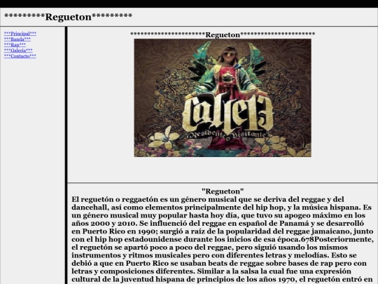 musica/regueton screenshot