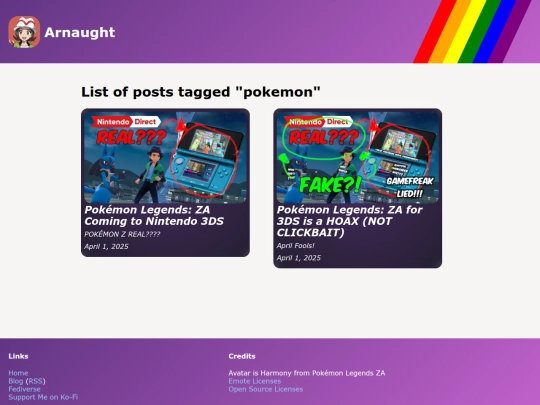 tagged/pokemon screenshot
