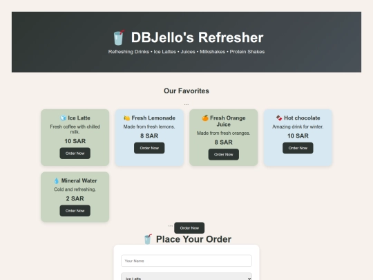 dbjellos_refreshers screenshot
