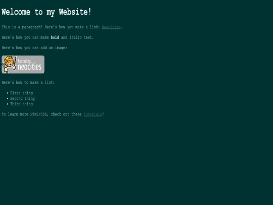 index screenshot