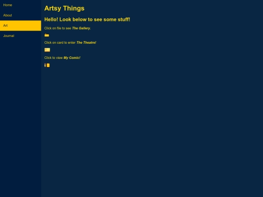 Art Page/artmain screenshot