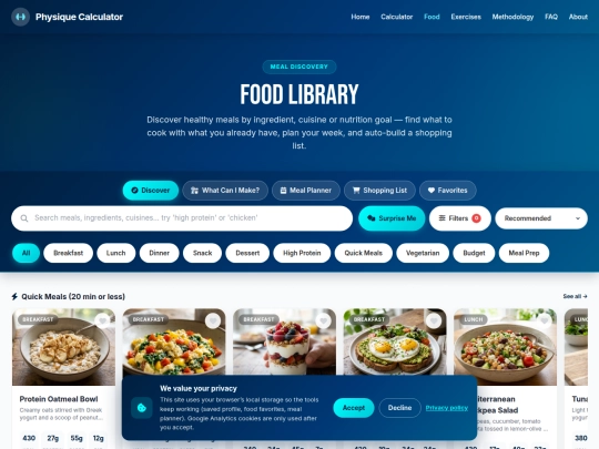 food screenshot