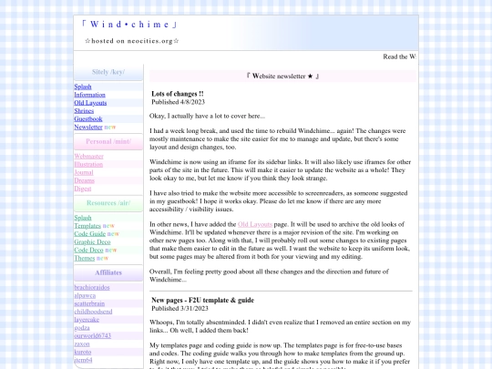 fountain/key/newsletter screenshot