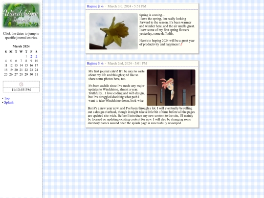 fountain/mint/journal screenshot