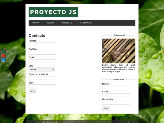 contact screenshot