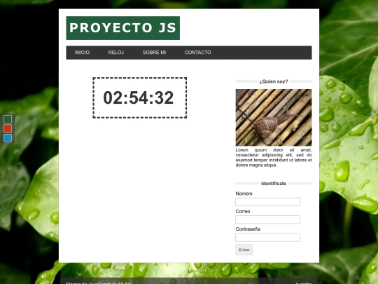 reloj screenshot