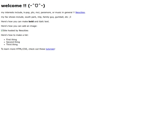 index screenshot
