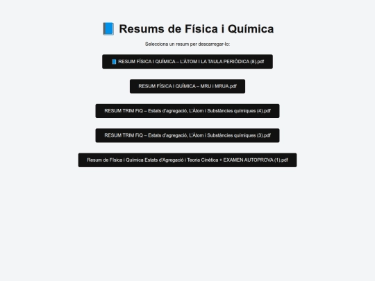 Física i Química screenshot