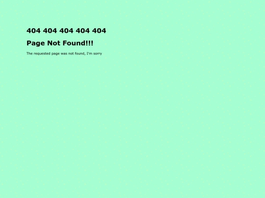 not_found screenshot