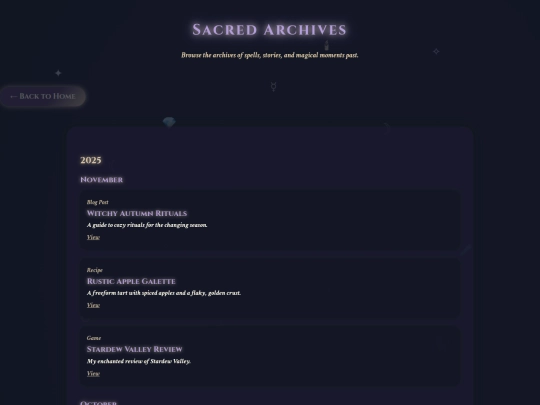 archive screenshot