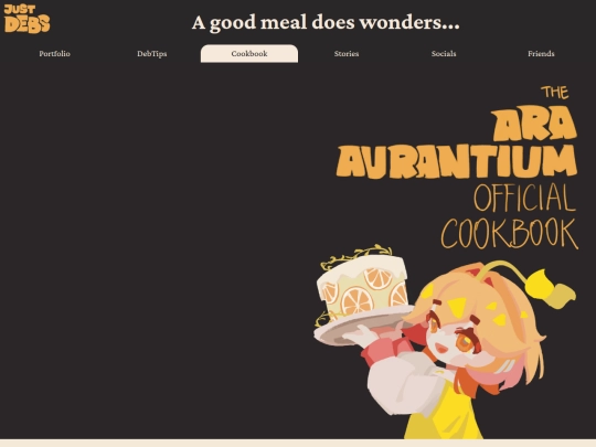 cookbook screenshot
