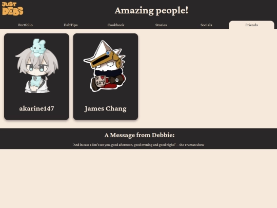 friends screenshot