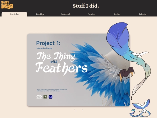 portfolio screenshot