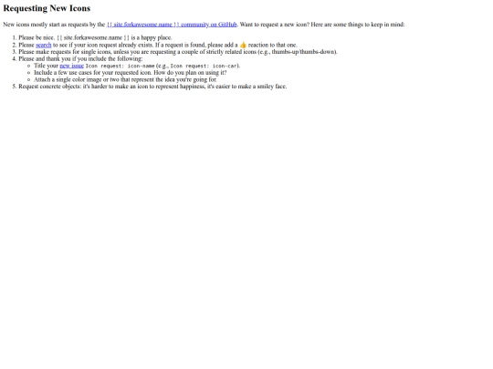 Fork-Awesome-1.2.0/src/doc/_includes/community/requesting-new-icons screenshot