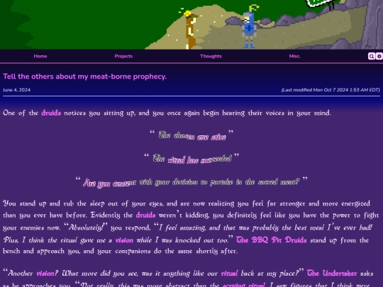 projects/gregory-quest/119 screenshot