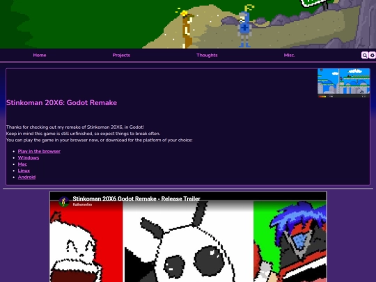 projects/stinkoman screenshot