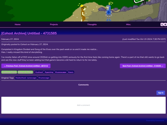thoughts/archives/cohost/4731585-completed-a-kingdom screenshot