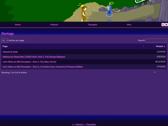 thoughts/devlogs screenshot