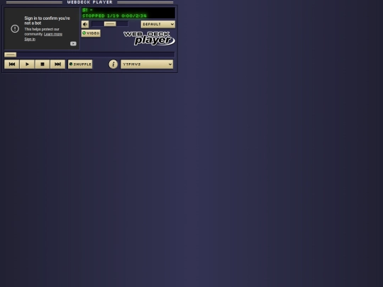 webdeck-player screenshot