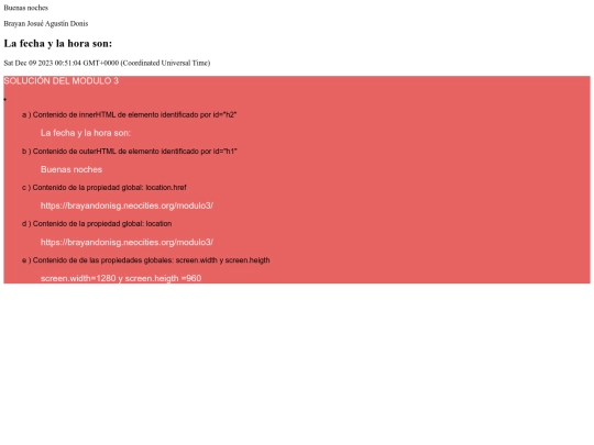 modulo3 screenshot