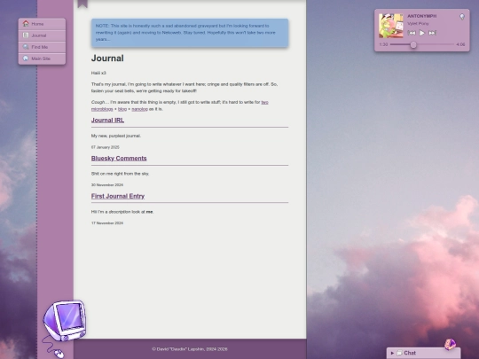 journal screenshot