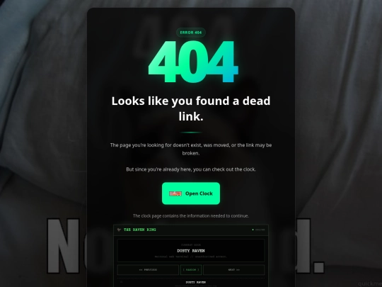 404 screenshot
