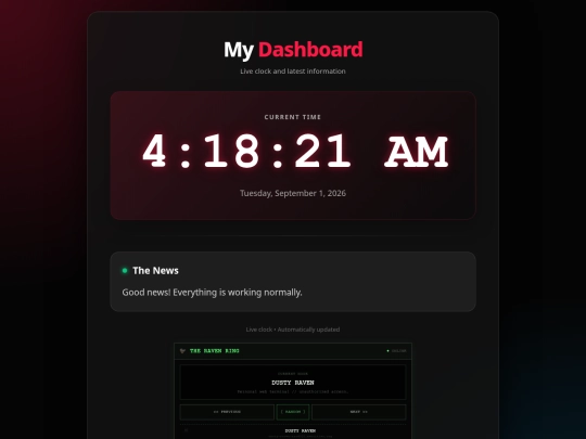 clock2 screenshot