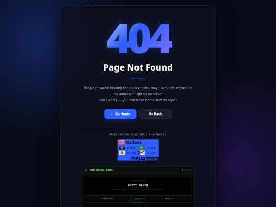 not_found screenshot